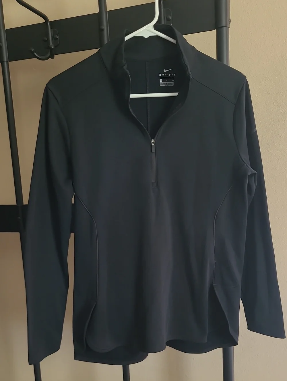 Nike Black Dri-FIT Women's Quarter-Zip Performance Jacket